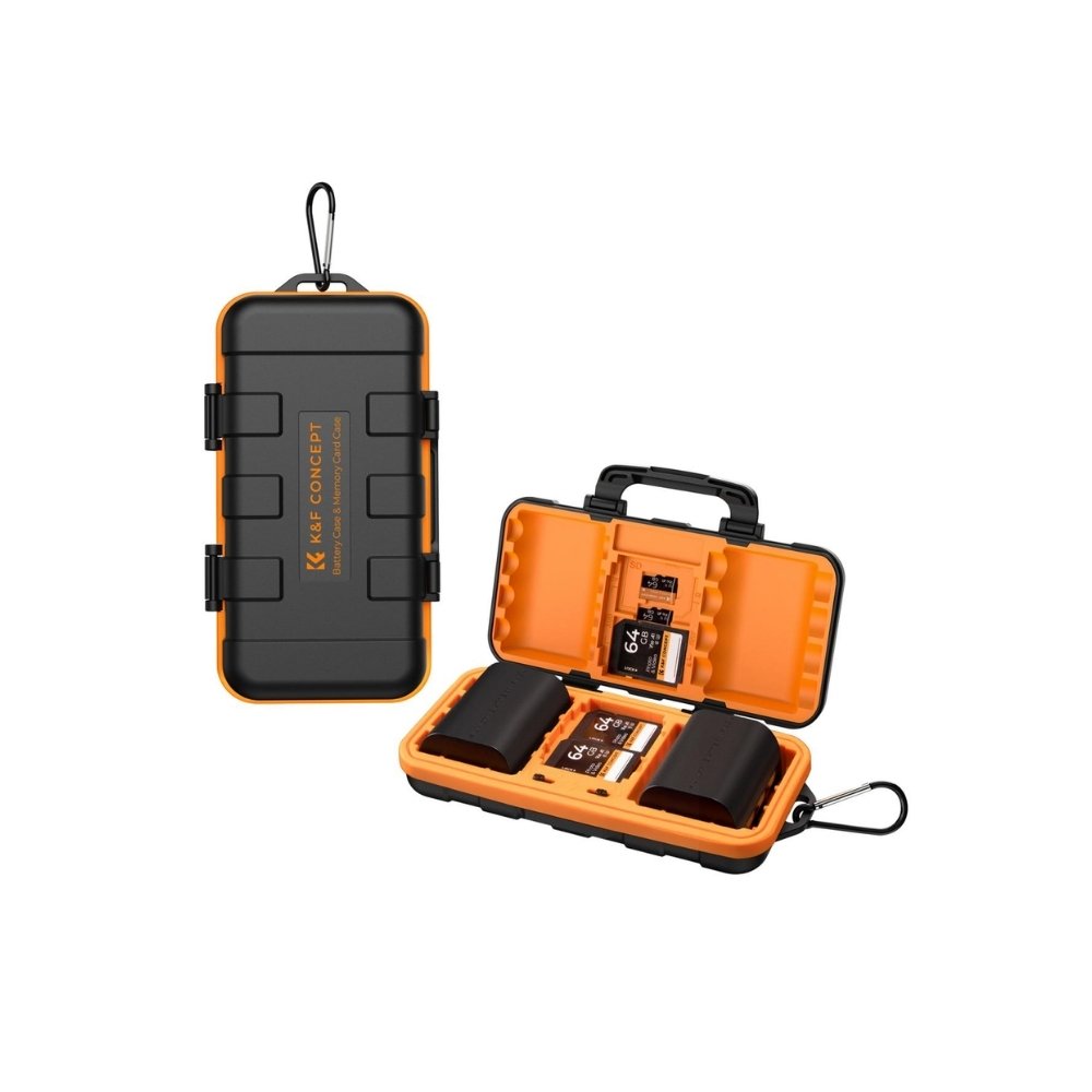 Étui pour batterie et cartes SD